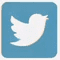 Social media logo, Twitter bird icon